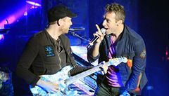 Coldplay se vrátí do Prahy. Chris Martin a Jonny Buckland na snímku z letoního listopadu.