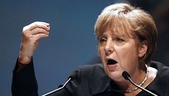 Německá kancléřka Angela Merkelová rozvášněně hovoří. | na serveru Lidovky.cz | aktuální zprávy