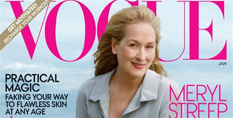 Meryl Streepová poprvé ozdobí obálku magazínu Vogue.