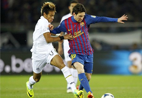Lionel Messi (vpravo) a Neymar 