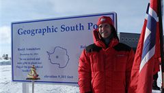 Norský premiér Jens Stoltenberg na jižním pólu | na serveru Lidovky.cz | aktuální zprávy
