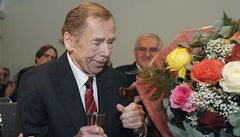 Havel převzal cenu Nadace Jána Langoše 