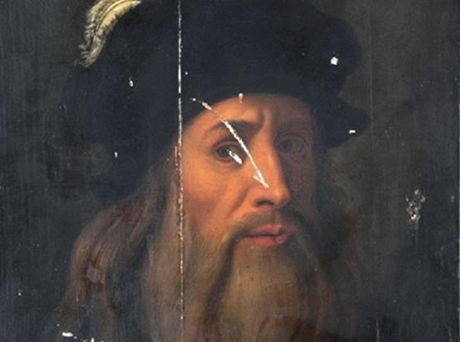 Nedávno nalezený portrét Leonarda da Vinciho
