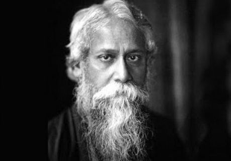 Indický básník Rabíndranáth Thákur.