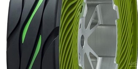Bridgestone vyvinul bezvzduchovou pneumatiku
