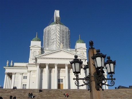 Katedrála v Helsinkách.