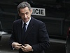 Nicolas Sarkozy na pohřbu Václava Havla.