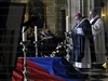 Arcibiskup Dominik Duka slouží bohoslužbu za zesnulého Václava Havla.
