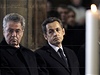 Rakouský prezident Heinz Fisher a Nicolas Sarkozy se pili rozlouit s Václavem Havlem