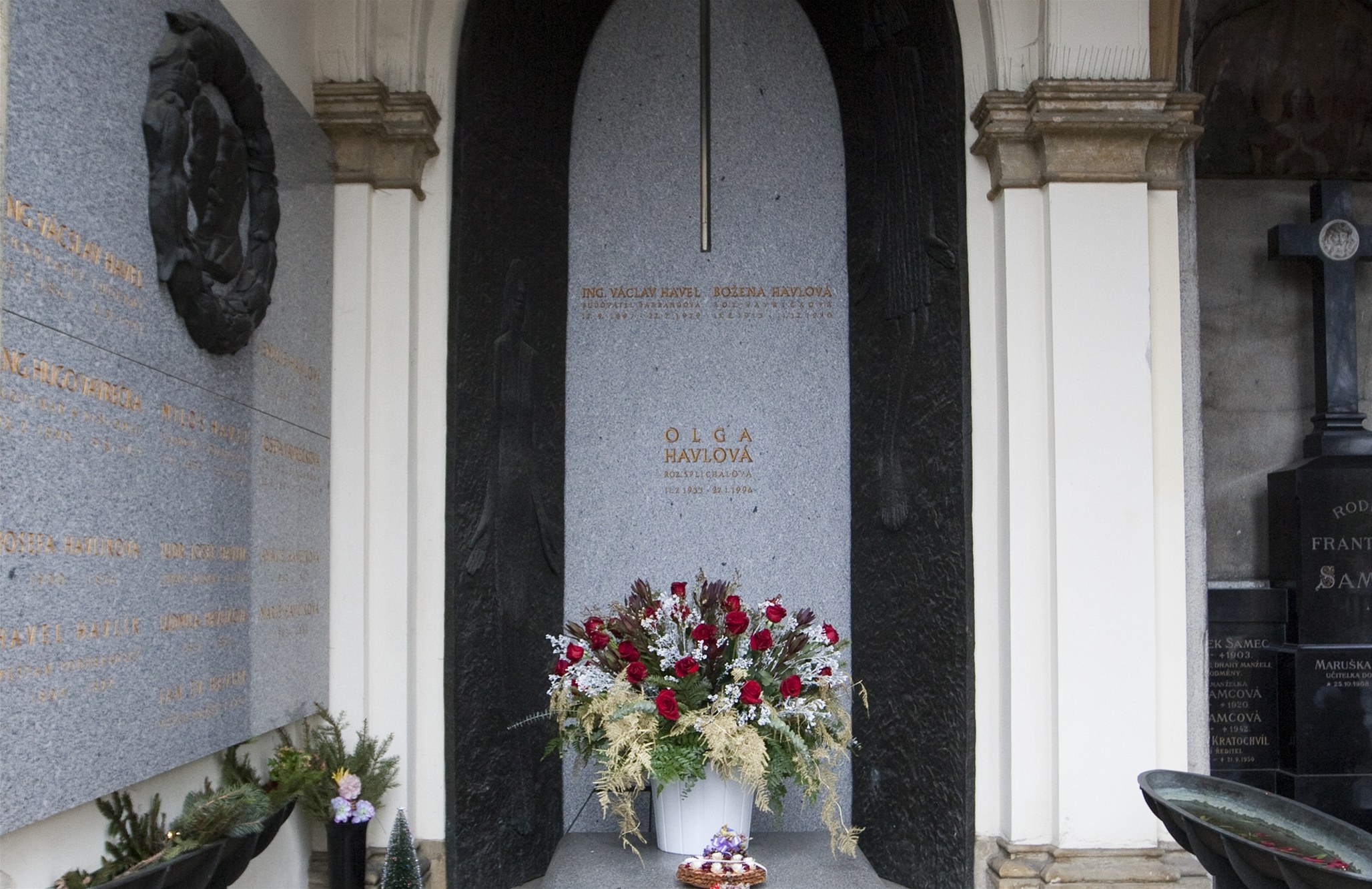 Rodinná hrobka Havl� na Vinohradském h�bitov�