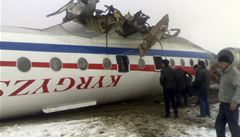 Pi havárii tupolevu v Kyrgyzstánu utrplo zranní 31 lidí 