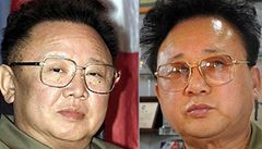 K nerozeznání. Kim ong-il vlevo, jeho dvojník Kim Jong-sik vpravo