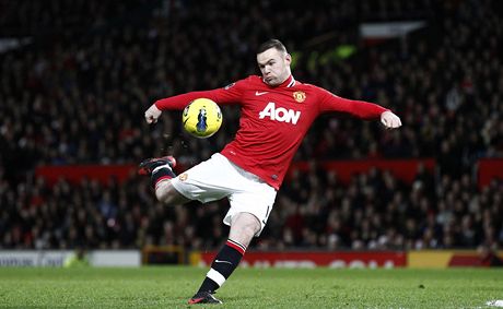 Fotbalista Manchesteru United Wayne Rooney