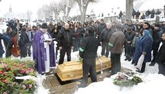 Poh�eb mladého Roma v Tanvaldu.