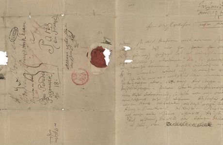 Nalezený dopis Ludwiga van Beethovena