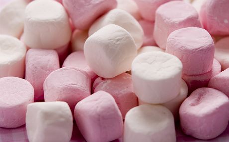 Marshmallows, které známe. Módní cukrovinky vak dostaly novou podobu a prodávají se jako malé nadýchané dortíky.