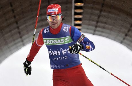 Biatlonista Zdenk Vítek.