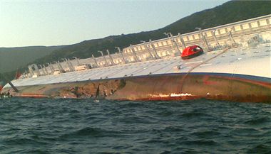 Proboen trup lodi Costa Concordia.