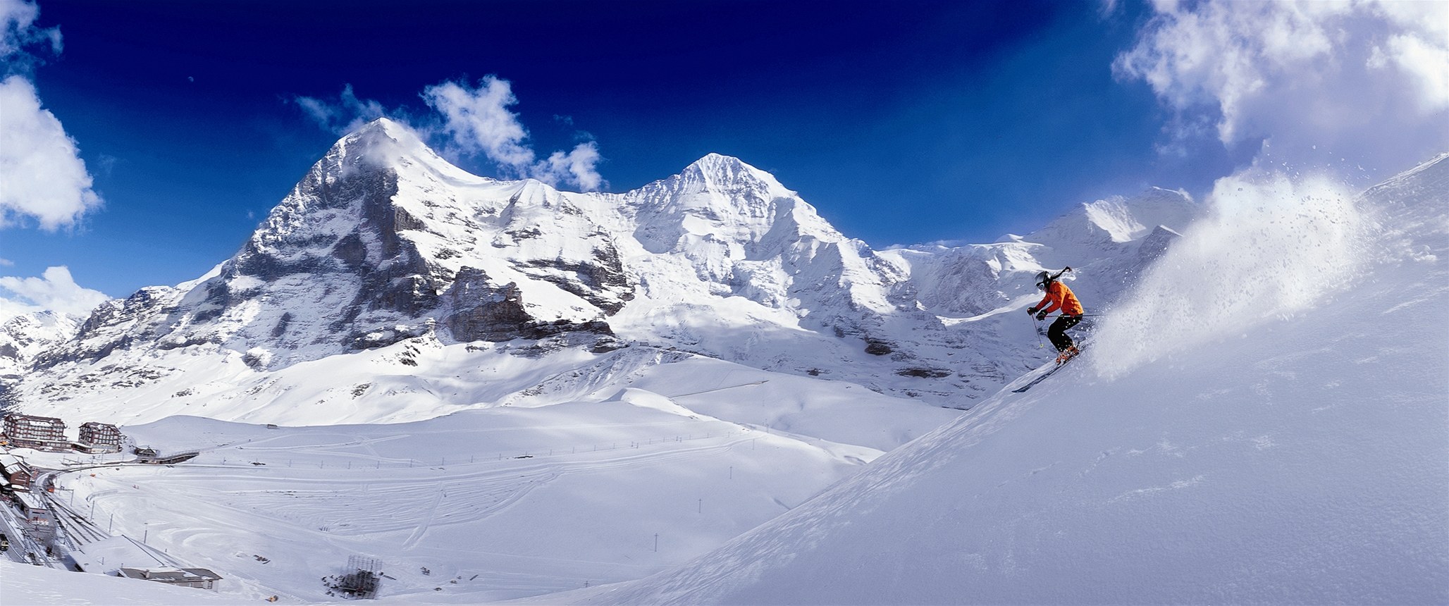 Stedisko Jungfrau ve výcarsku.