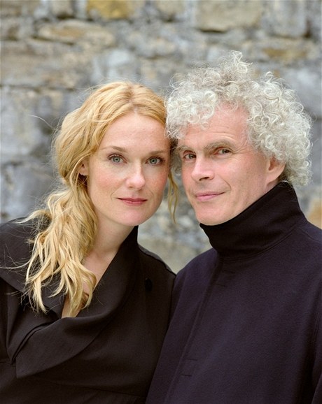 Magdalena Koená a Sir Simon Rattle