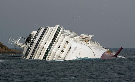 Ztroskotaná Costa Concordia