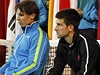 Rafael Nadal a Novak Djokovi.