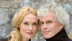 Magdalena Koená a Sir Simon Rattle