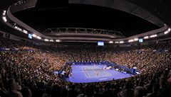 Zaplnná Rod Laver arena, centrkurt Australian Open