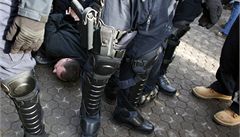 Chorvatská policie tvrd zasáhla proti odprcm vstupu zem do EU
