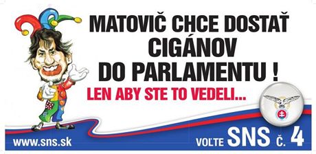 Protiromsk billboard Slovensk nrodn strany
