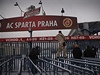 Stadion Sparty na praské Letné po oznámení smrti Luká Pibyla