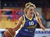 eská basketbalistka Hana Horáková v dresu Koic, kde byla na krátkém hostování z Ruska