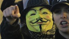 Hackeři Anonymous – ilustrační foto | na serveru Lidovky.cz | aktuální zprávy