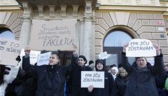 Studenti bojují za svoji fakultu. | na serveru Lidovky.cz | aktuální zprávy