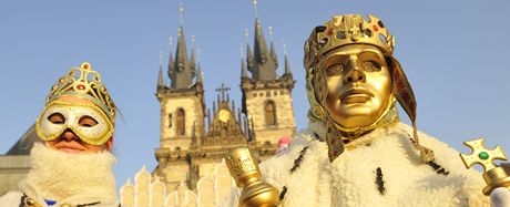 Prvodem masek byly 11. nora na praskm Staromstskm nmst zahjeny slavnosti Carnevale Praha 2012. 