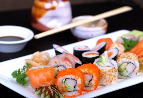 Sushi - ilustraní foto.