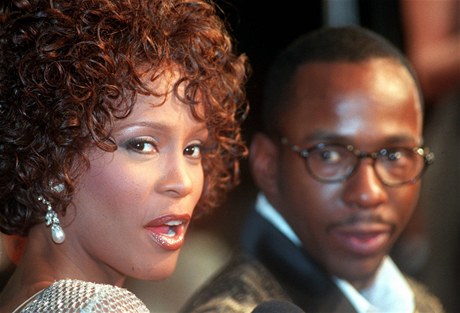 Whitney Houston s manelem Boby Brownem, rok 1997.
