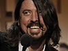 ´Frontman kapely Foo Fighters Dave Grohl se u me smát. Na cenách Grammy jeho kapela zabodovala.