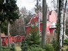 Idylická vila Elinka v Jevanech, kdysi konspiraní dm KGB i StB, te domov Petra Kratochvíla.