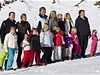 Nizozemská královská rodina na dovolené v Alpách (Johan Friso  vpravo s dcerou)