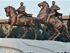 Kim Ir-sen i Kim ong-il mají v metropoli novou obí sochu