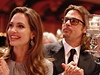 Brad Pitt s Angelinou byli hvzdavami charitativního galaveera.