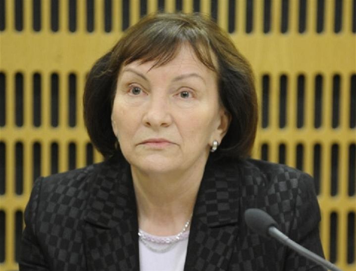 Anna Bene�ová p�i soudním p�elí�ení