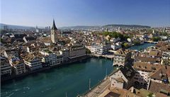 Pohled na Curych.