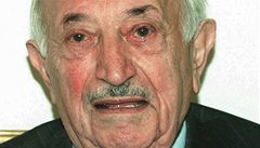 Simon Wiesenthal na snímku z roku 1995