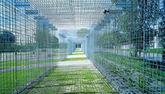 Gabionová kolonáda