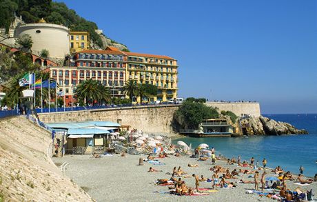 Hojn navtvovaná plá v jihofrancouzském Nice bude nekuácká.