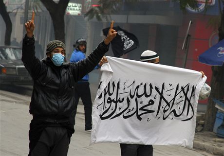 Demonstrace salafist (Ilustraní foto)