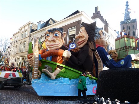 Holandské msto Den Bosh oilo karnevalem, ten je tu jedním z nejdleitjích svátk roku.