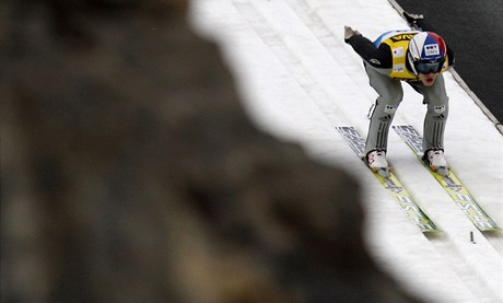 Skokan na lyžích Romand Koudelka